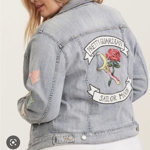 Torrid x Sailor Moon Jean Jacket 6X